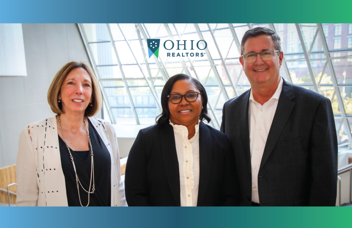 Meet the 2025 Ohio REALTORS Leadership Team: Billings, Gordon, and Zettl