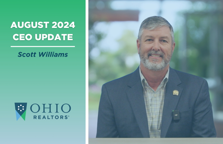 Ohio REALTORS Insider: CEO Update - August 2024